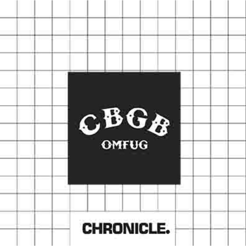 

STICKER VINYL AESTHETIC CBGB