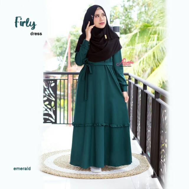 FIRLY DRESS | AZAMKA HIJAB ORI