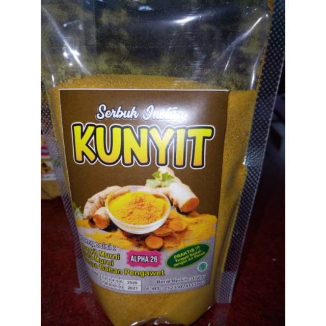

Sari kunyit instan
