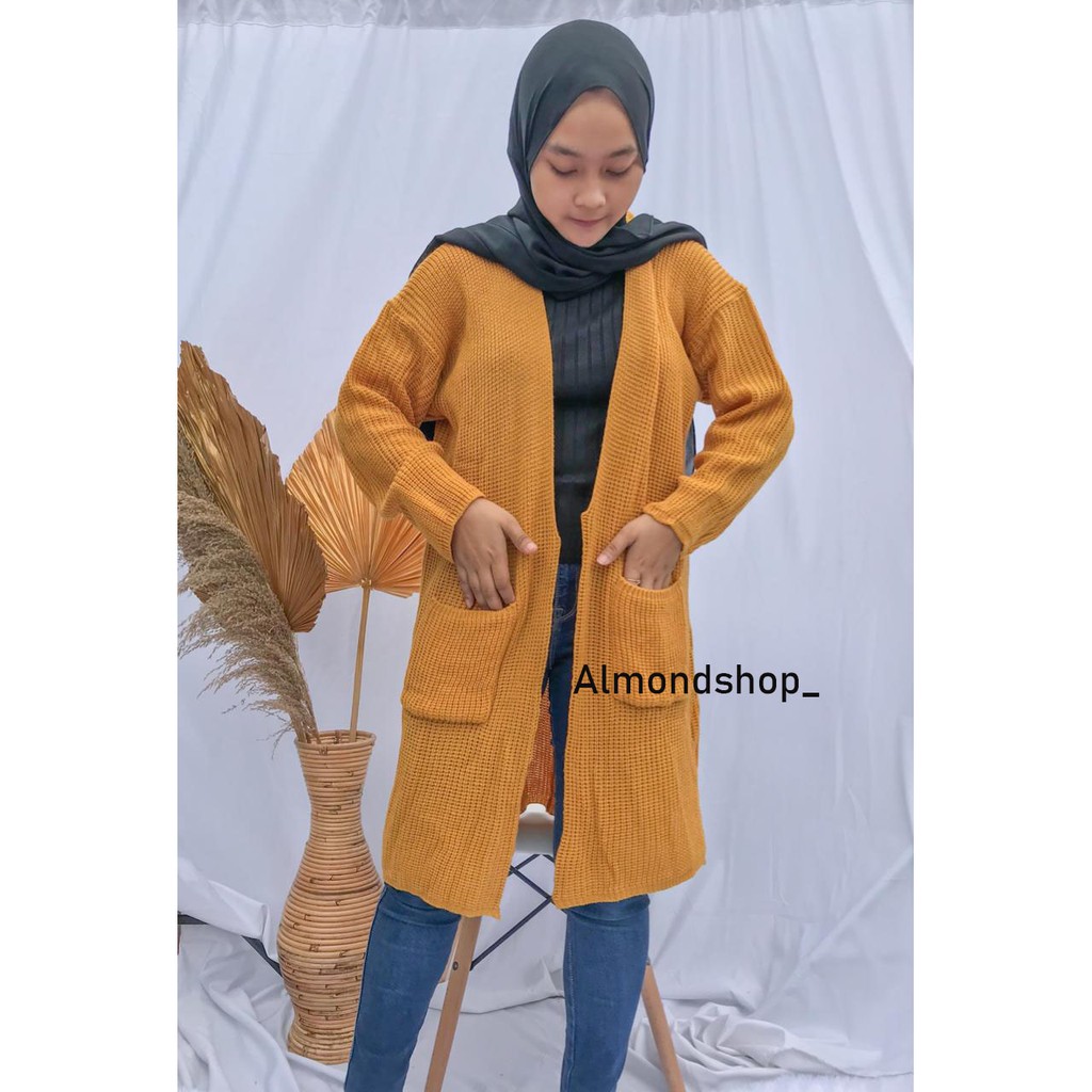 Long Oversize cardigan / Locy Cardigan / Oversized Cardy / Outer Rajut Oversize