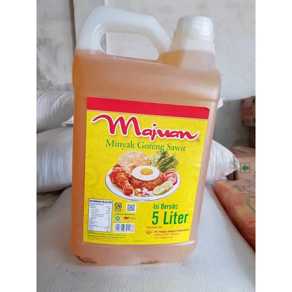 Minyak Goreng Majuan 5L 5 Liter Murah Grosir GOJEK