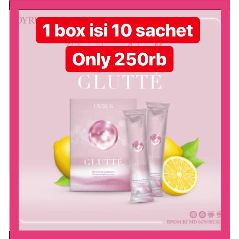 OYRUS GLUTTE Collagen Whitening Bukan Byoote