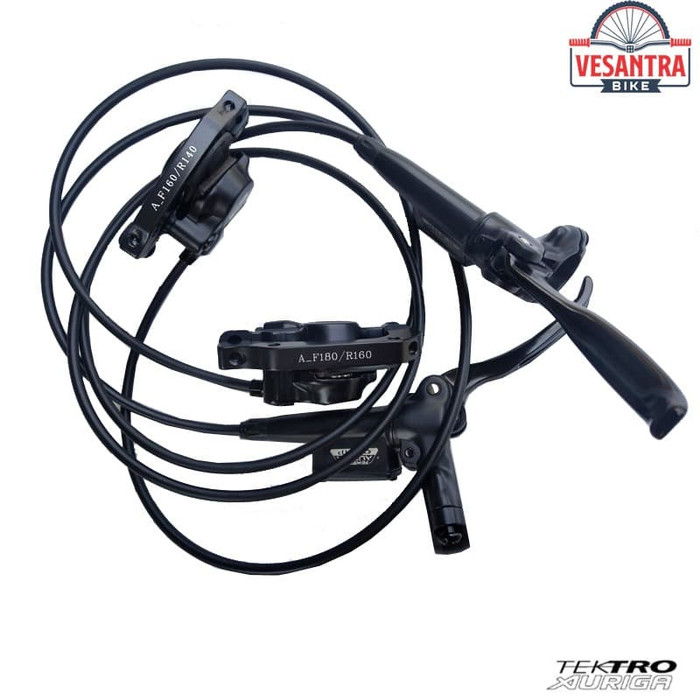 Tektro Auriga Comp Double Piston Brake Set Rem Disc Hidrolik MTB SELI