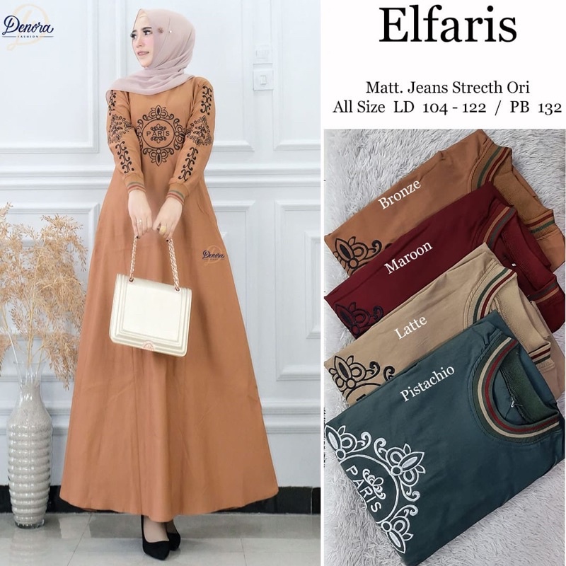 ELFARIS BY DENORA//matt jeans stretch ori