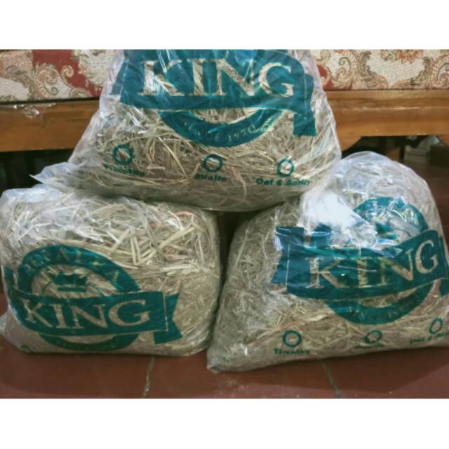 Kemasan 1 kg/Rumput hay timothy/rumput hay/rumput alfalfa king/hay alfalfa king