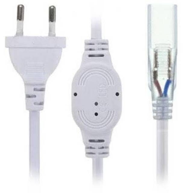 Kabel colokan Lampu LED  Selang 5050/ 220V SMD / Socket Adaptor 5050 BUKAN UNTUK NEON FLEX