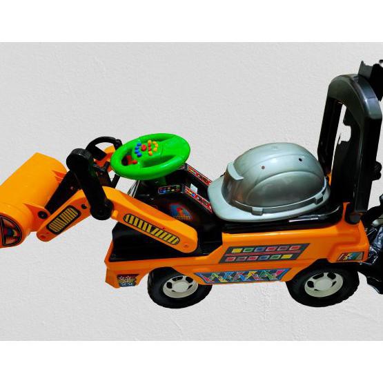 mainan anak mobil duduk traktor
