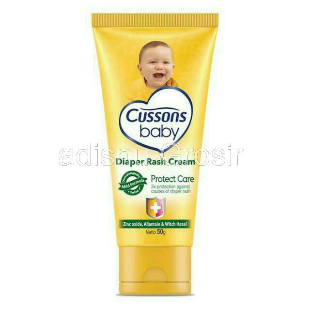 Cussons Diaper Rash Cream Krim Ruam Iritasi Bayi 50 Gram