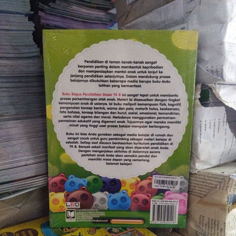 Buku bagus pendidikan dasar TK B.  a1a