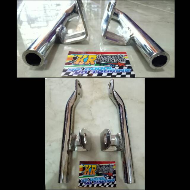 Behel CB Potong Pendek Krom Behel CB Potong Pendek Krom BAHAN TEBAL