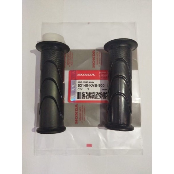 Handgrip Grip Selongsong Gas Set Honda Beat Fi Scoopy Spacy Vario 110 125 150 Original Sepasang