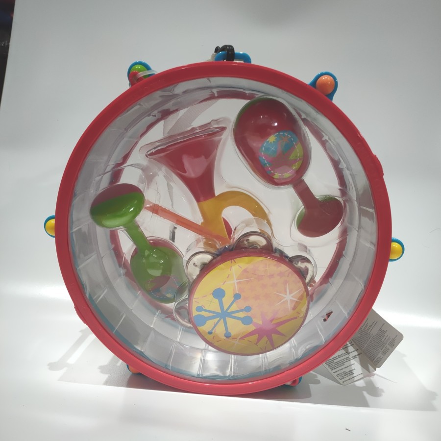Mainan alat musik Playgo Kids Party Drum drumband set alat musik anak