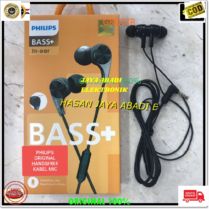 J179 PHILIPS HEADSET IN EAR MAGNET HANDSFREE STEREO SUPER BASS HANDSFREE HEADPHONE EARPHONE MUSIC VOKAL AUDIO SOUND EARPOD MEGABAS SUARA AUDIO DOUBLE BASS SMULE KARAOKE MUSIK TELPON BISA KE SEGALA HANDPHONE PC TAB DLL KHUALITAS SUARA JERNIH DAN NGEBAS