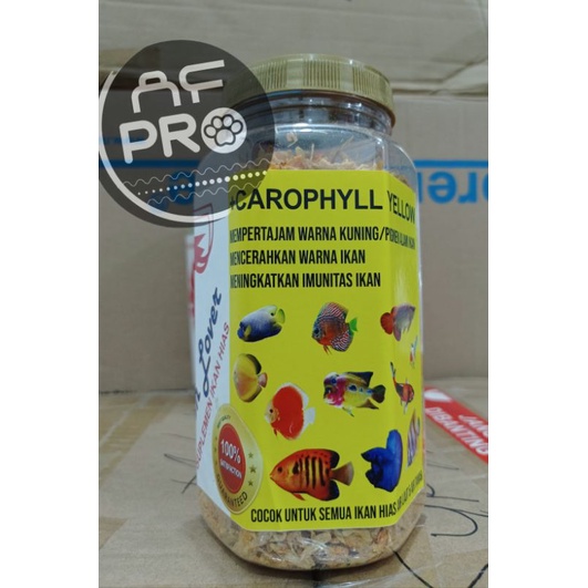MAKANAN IKAN  CHANA ARWANA KOI UDANG PREMIUM FISH LOVER RED BLUE YELLOW TOPLES 130GR