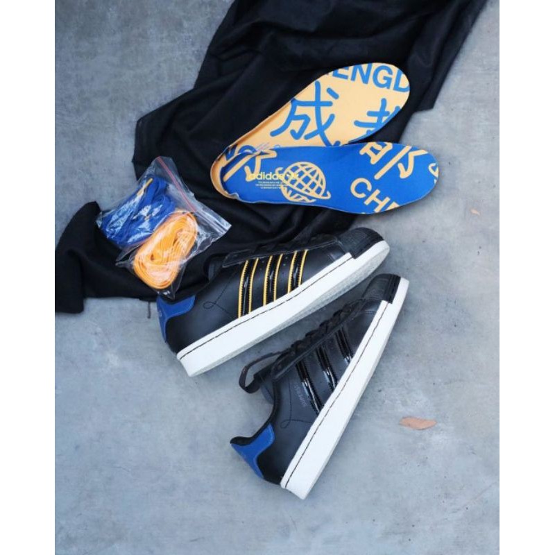 SEPATU SNEAKERS ADIDAS SUPERSTAR CHENGDU CHINA CITY PACK ORIGINAL
