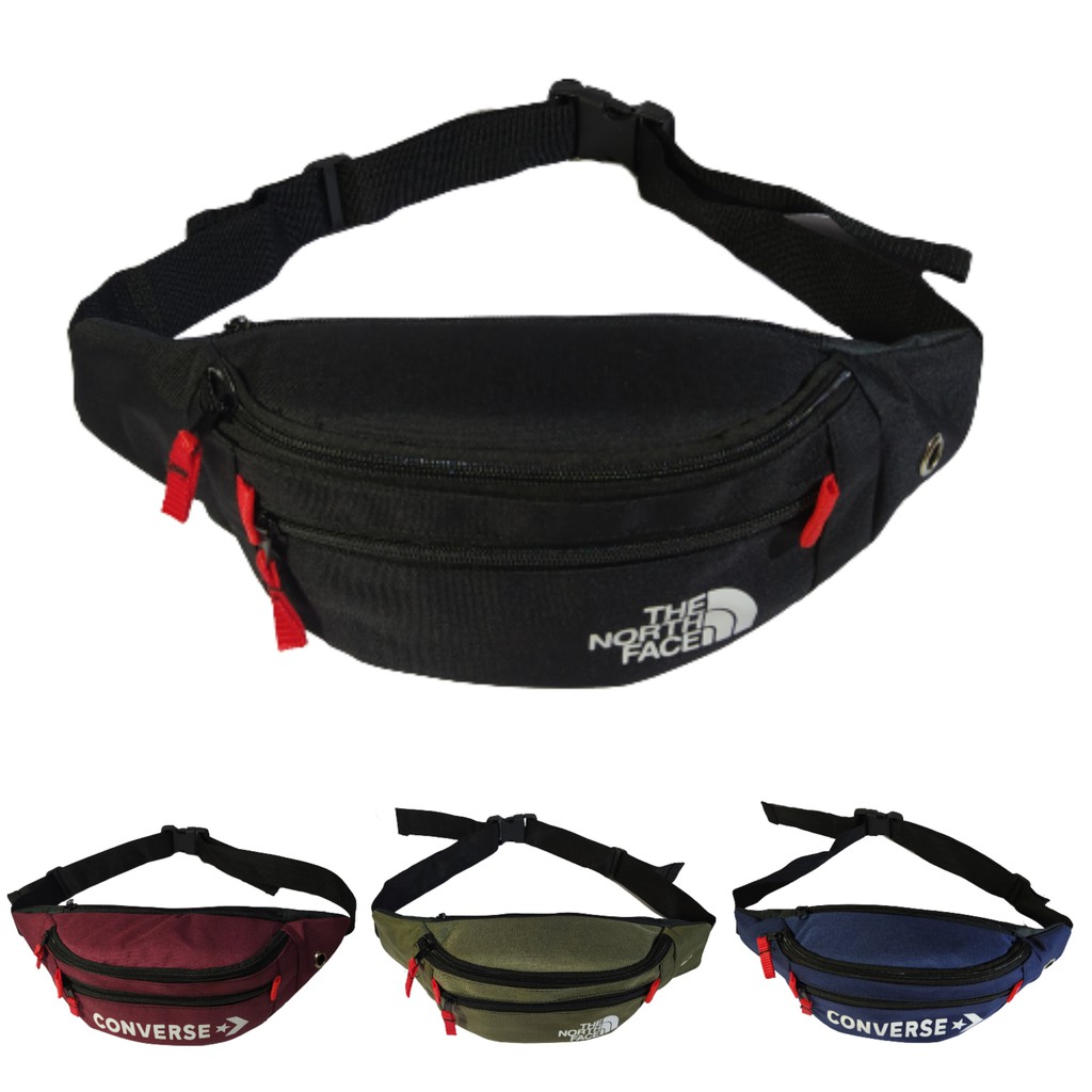 COD Tas slempang / tas waist bag casual anti air model oval pria wanita WB002