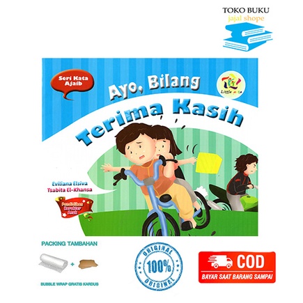 Buku anak pintar : Ayo, Bilang Terima Kasih - seri kata ajaib