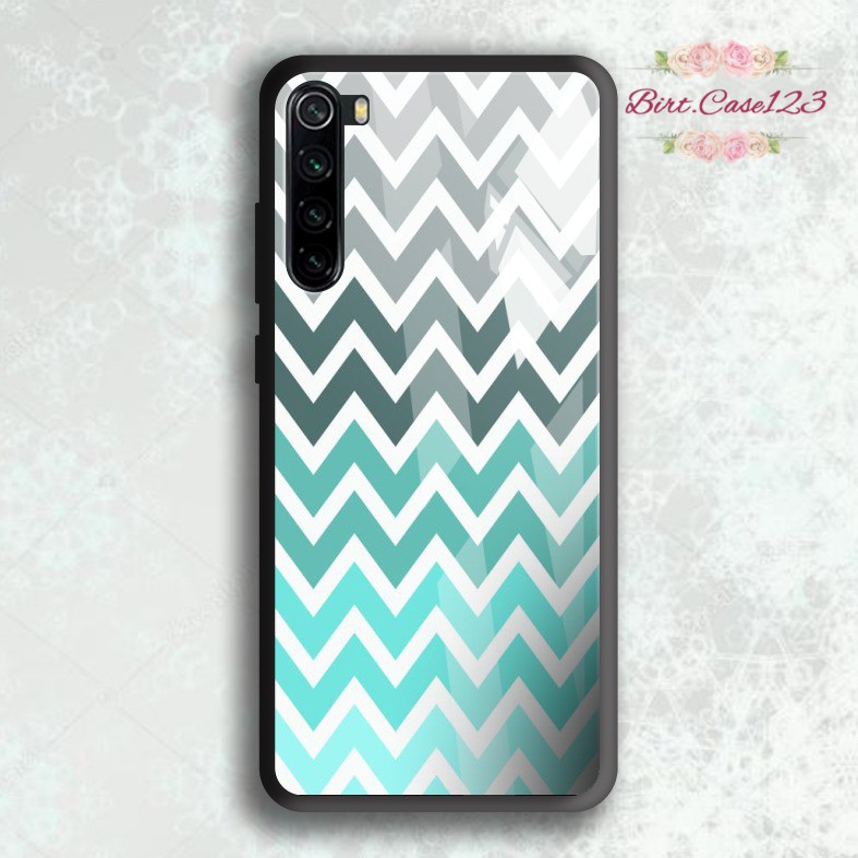 back case glass ZIG-ZAG Realme C1 C2 C3 U1 2 3 5 5i 5s 6 X Xt C11 C15 C12 7 7i pro BC4931