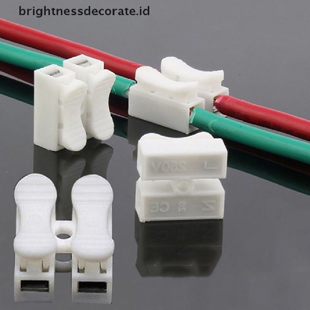 30pcs Konektor Kabel Listrik Kunci Otomatis