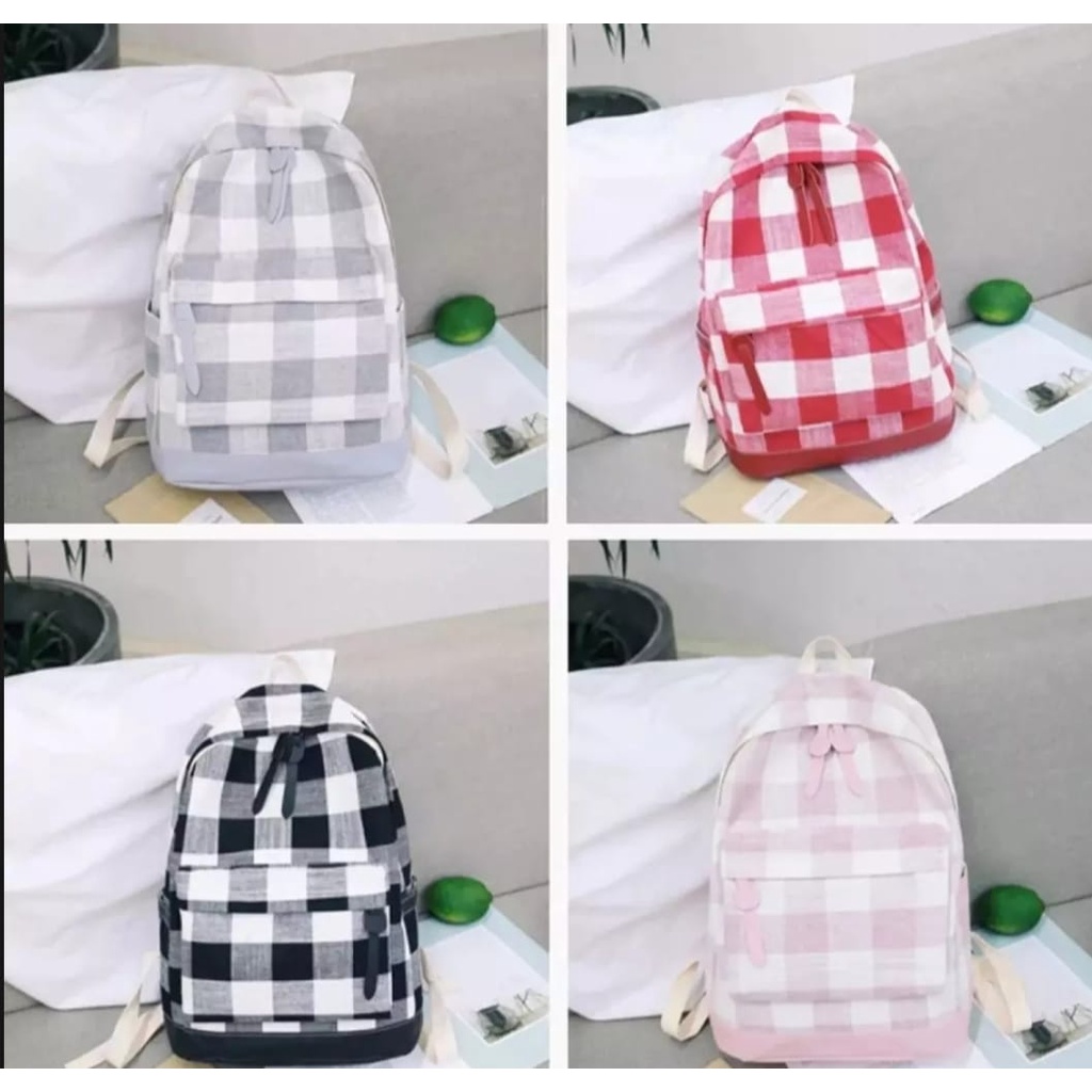 tokoagung99 (COD) Ransel Finda Motif Kotak / Tas Ransel Sekolah Remaja / Ransel Sekolah Murah / Ransel Sekolah Bisa Cewek Bisa Cowok Terbaru / Tas Ransel Sekolah SD SMP SMA / Tas Gendong Anak / Tas Anak Karakter / Tas Ransel Kekinian / Tas Ransel Korea