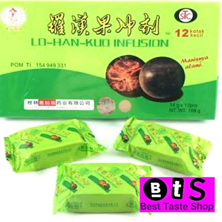 

Import ✨Terbaik✨ 0Lo Han Kuo Infusion/LOHANKUO/Pereda Panas Dalam dan Sakit Tenggorokan 