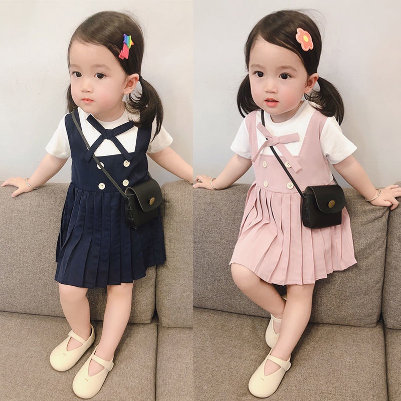 P10 NEW-Dress anak / baju bayi motif ploi