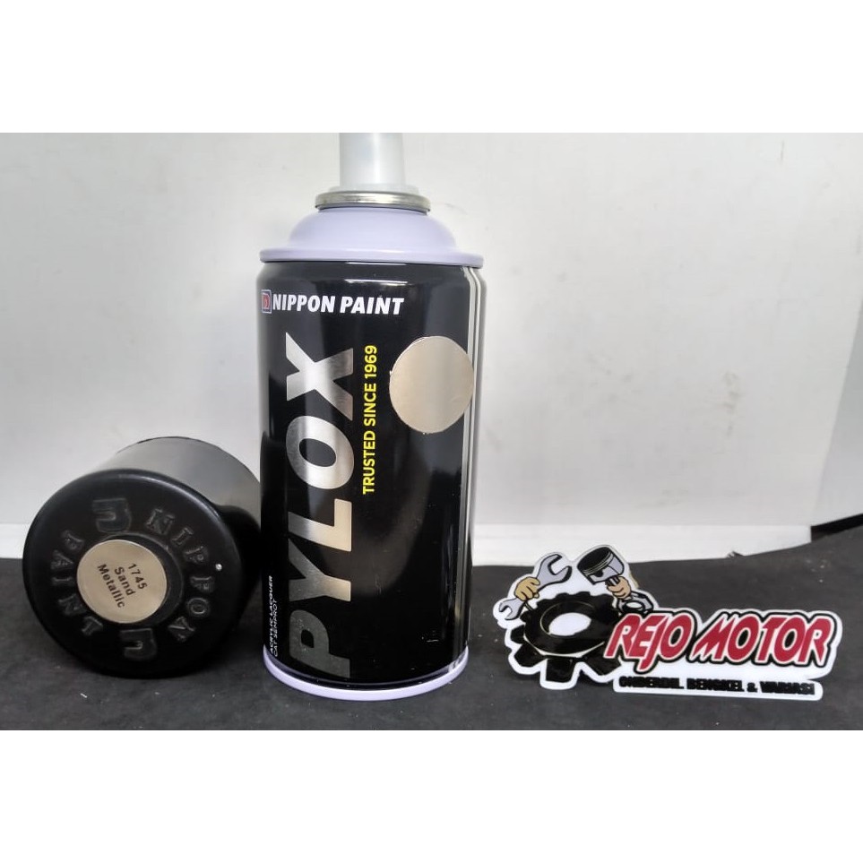 

PILOX/PYLOX /SOLID COLOURS & METALLIC COLOURS/ 1745 SAND METALLIC / ANTI BAKAR ORIGINAL NIPPON