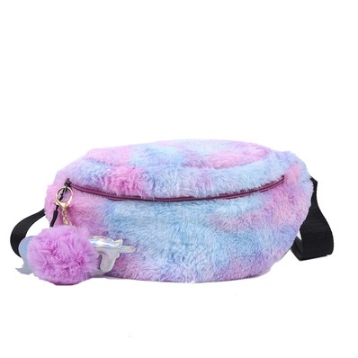 WAIST BAG WANITA OIKO FUR UNICORN / WAIST BAG LUCU