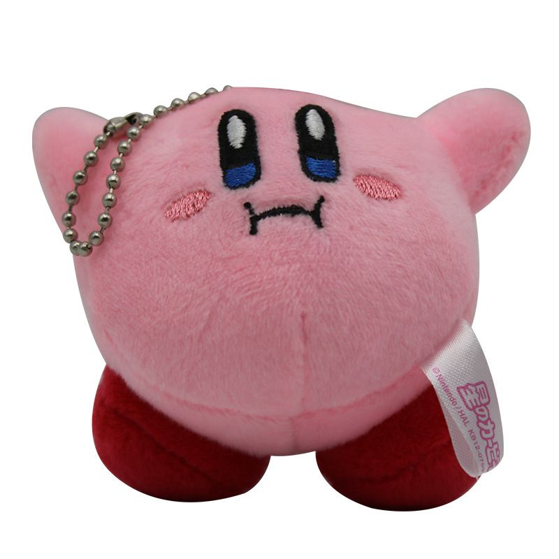 8cm Game Kirby:Star Allies Series Plush Toys Cute Keychain Popopo Small Pendant Dolls Kids 6 Styles