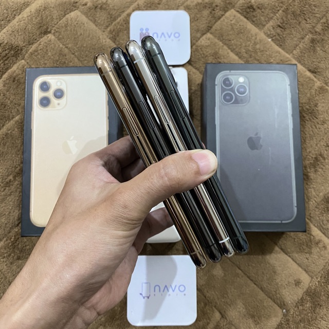 iphone 11 pro 64gb second original apple store ex interex ibox silent cameraimei terdaftar