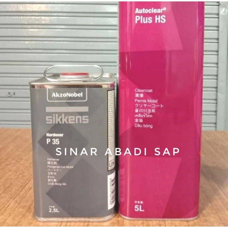 Clear Sikkens HS 5 Liter Set (Galon)