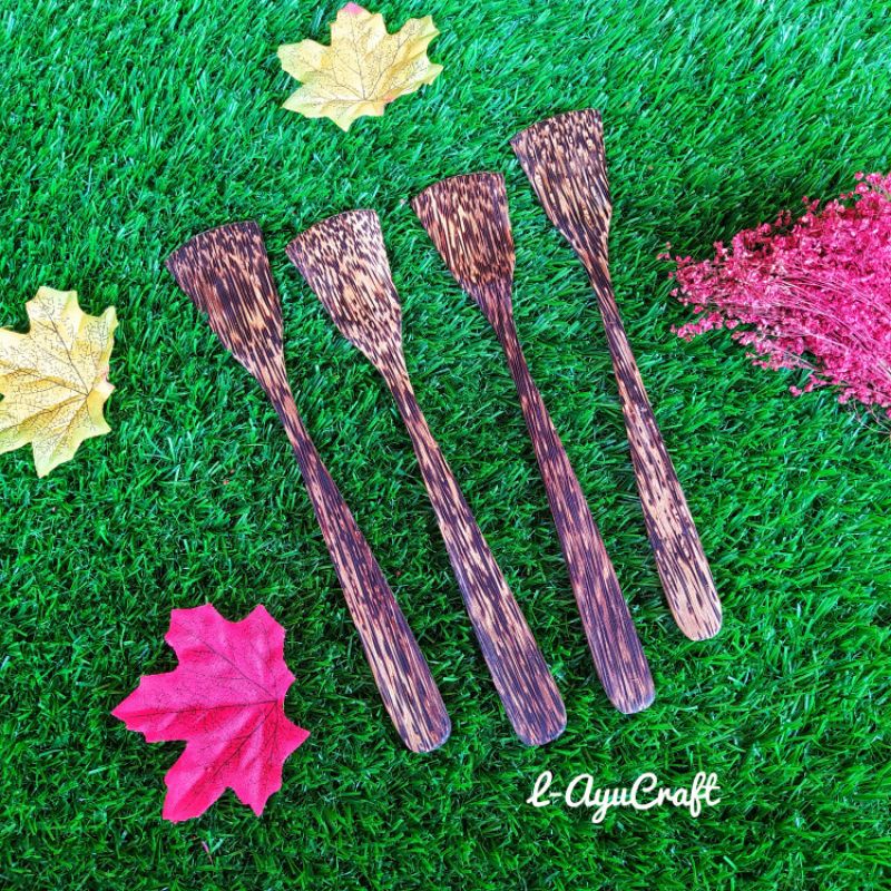 L-AYUCRAFT Spatula Mini Kayu Aren