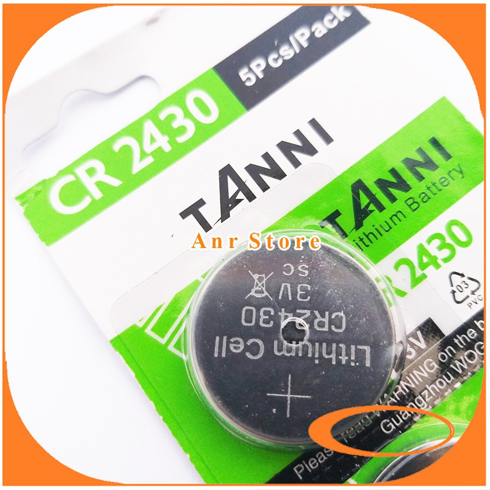 Baterai Tanni CR2430 CR-2430 CR 2430 Original 3 Volt Baterai 2430