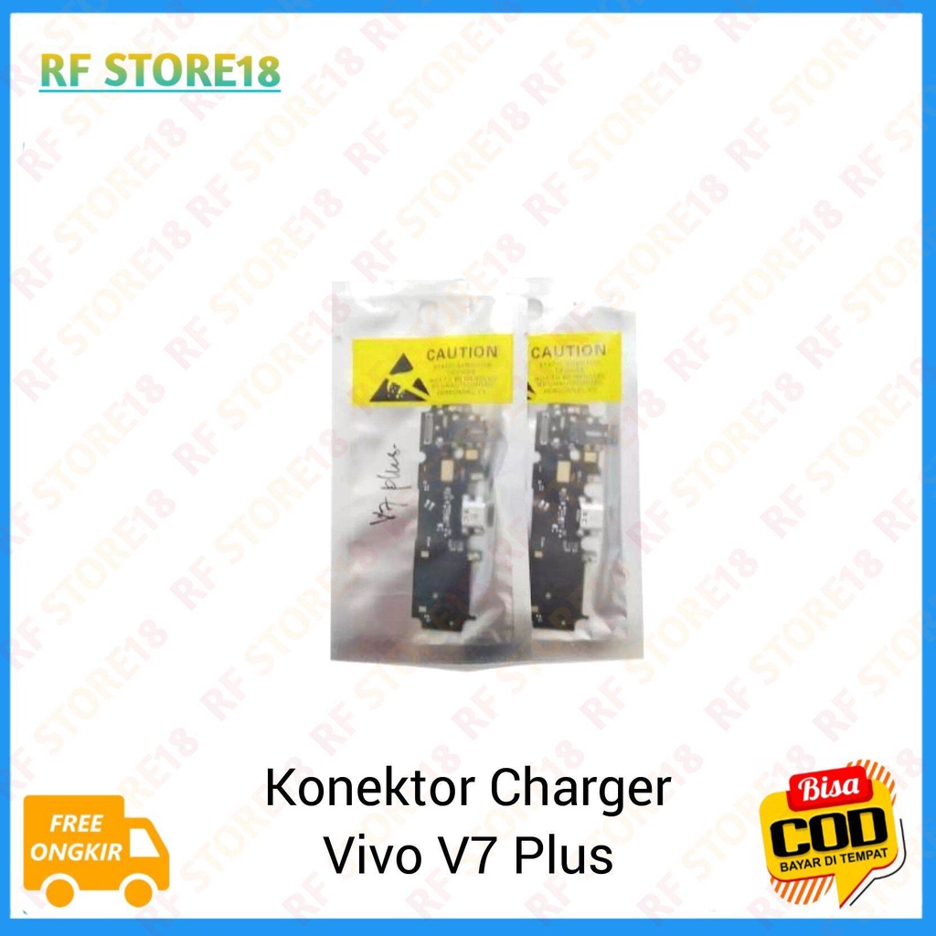 Flexible Charger Con Tc Konektor Charger Vivo V7 Plus Original 100% Papan Cas Cassan Board Vivo V7 Plus