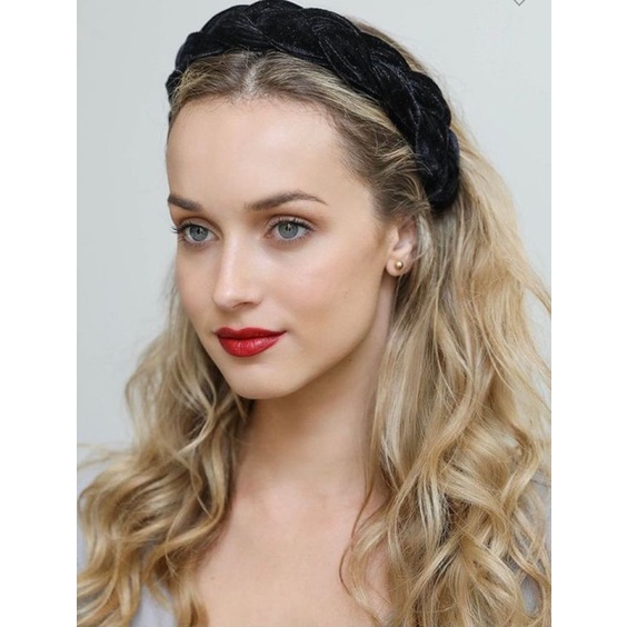 HEADBAND / BANDO VELVET BRAIDED - 6772