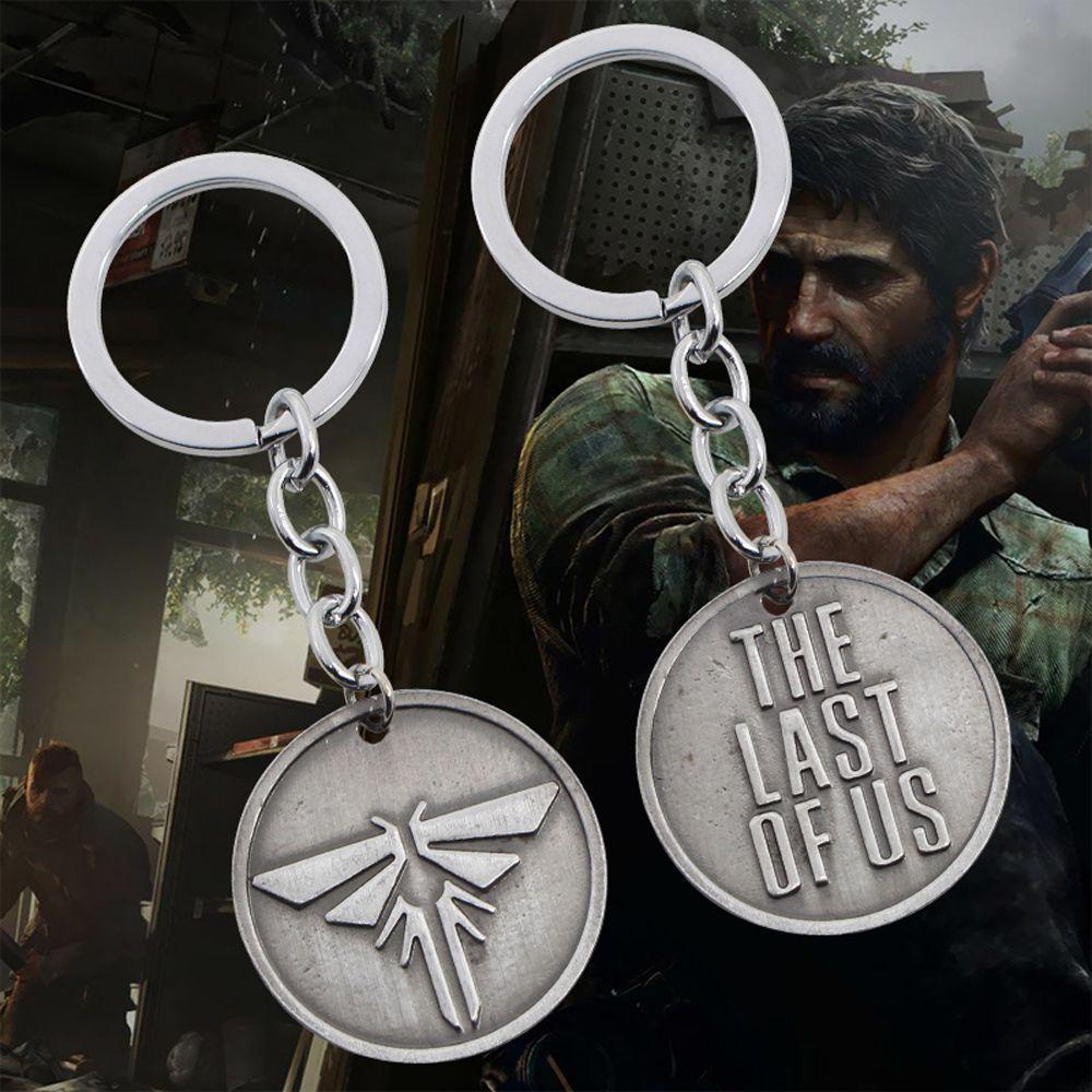 Mxbeauty Man Kalung Retro Unisex Letter Movie Dogtag Joel Ellie Tess Komik Tow Side Necklace