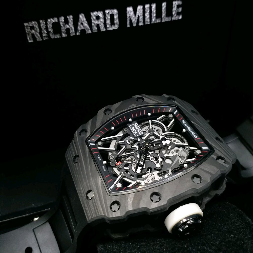 Jam Tangan Pria R1c4rd Mill3 RM35-02 Rafael Nadhal 47mm carbon full set SwissClone H
