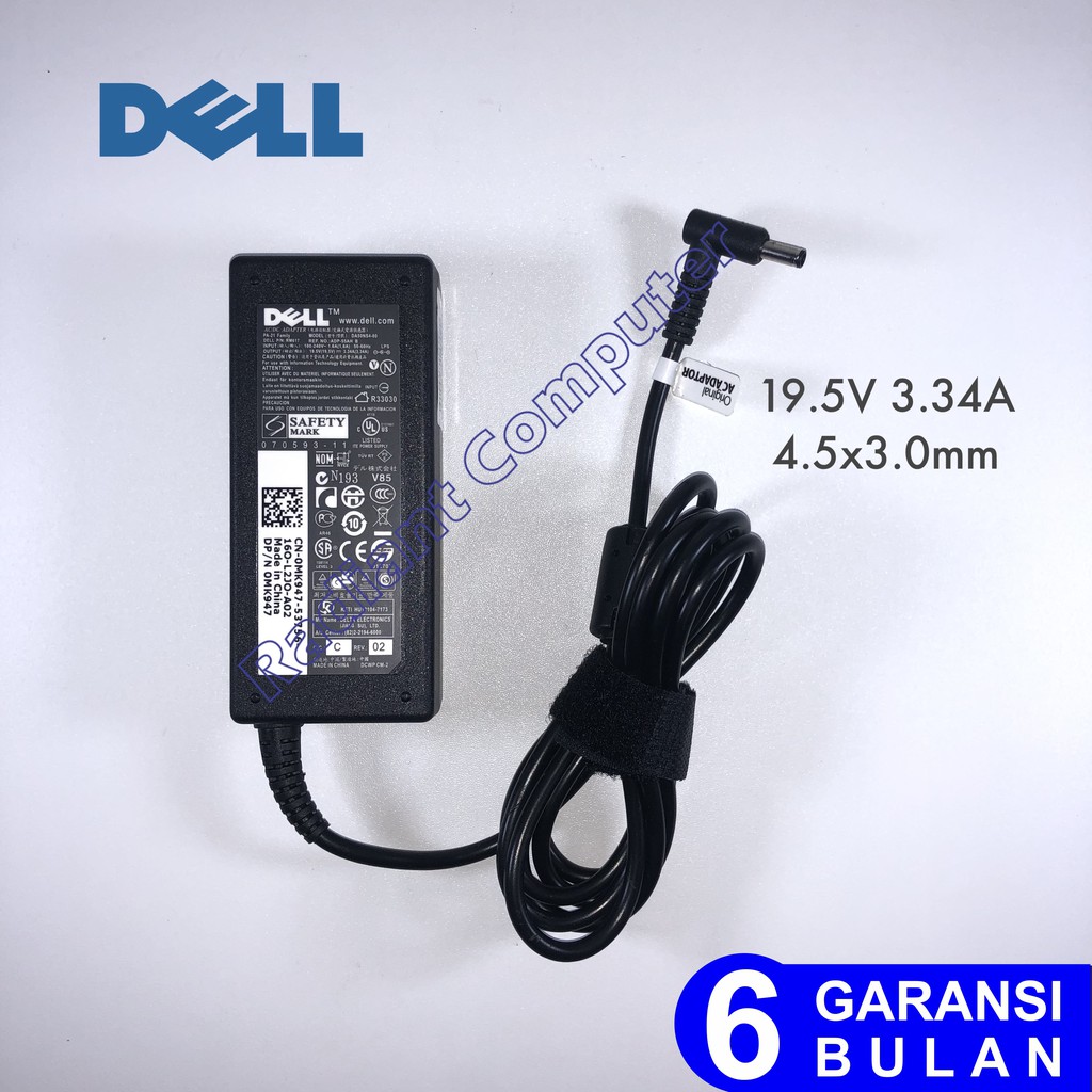 thumbnail interactive-video image 1 of 90W Laptop Charger For Dell Inspiron 17 5000/7000, 15 3000 Series - 19.5V AC Adapter With 3-Year Warranty! 1 of 3