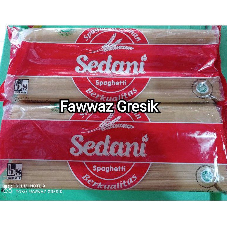 SPAGHETTI SEDANI 1 kg / Mie Spageti / Pasta Sedani Spaghetti 1kg