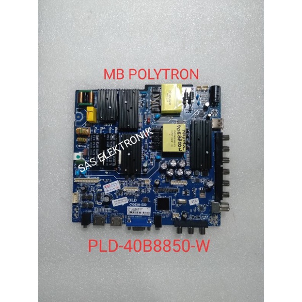 MB MOTHERBOARD MAINBOARD MESIN TV LED POLYTRON 40 INCH PLD40B880 PLD-40B880 PLD-40B8850 PLD40B8850 C