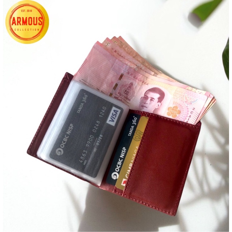 DOMPET KARTU CARD HOLDER MOTIF CROCO PENGAMAN KARET TERBARU