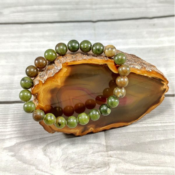 Gelang Kesehatan Batu Alam Natural Green Jade Termurah