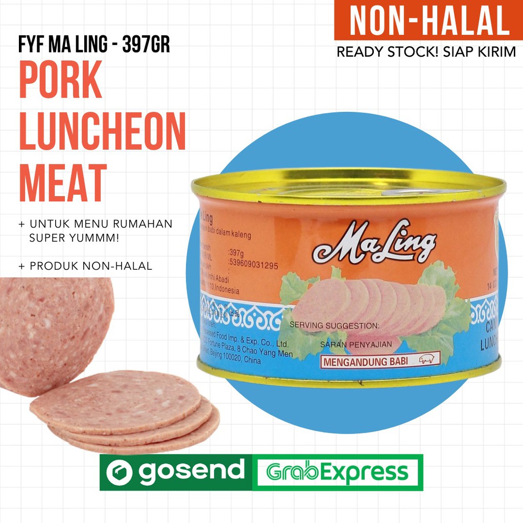 

[ TERMURAH ] MALING FYF 397gr /MALING BABI /BABI KALENG/NON-HALAL