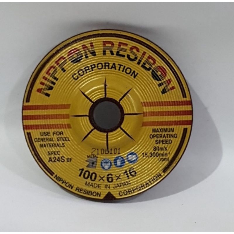 mata asah nippon resibon 4inci/batu asah nipon resibon 4inci