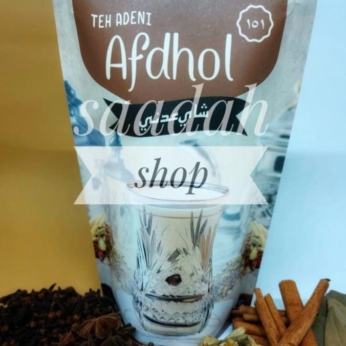

[COD] JUAL teh adeni afdhol 151 shai aden teh rempah khusus aden yaman 250gr [COD]