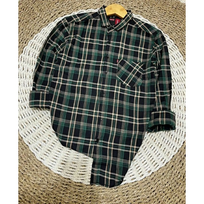 [BAJU KEMEJA PRIA REALPICTUR 100%] / Baju Kemeja Flanel / Baju Kemeja Levis / Baju Kemeja Levis / Ba