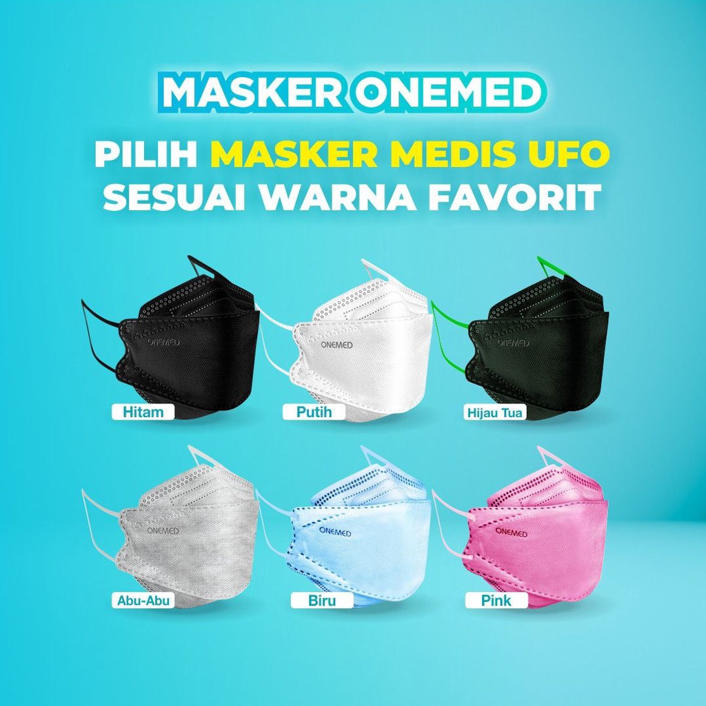 Masker Onemed KF94 Masker Medis UFO Onemed Masker Medis