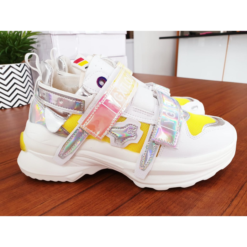 Sepatu Sneakers Import TW07-25  Olahraga Kasual Outdoor Fashion Running Shoes Sneakers Wanita[FREE BOX]