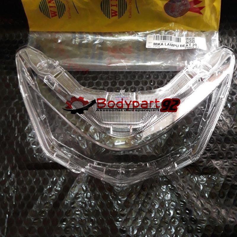 Kaca Mika Lampu Depan Beat New Led Beat Street 2020 2021
