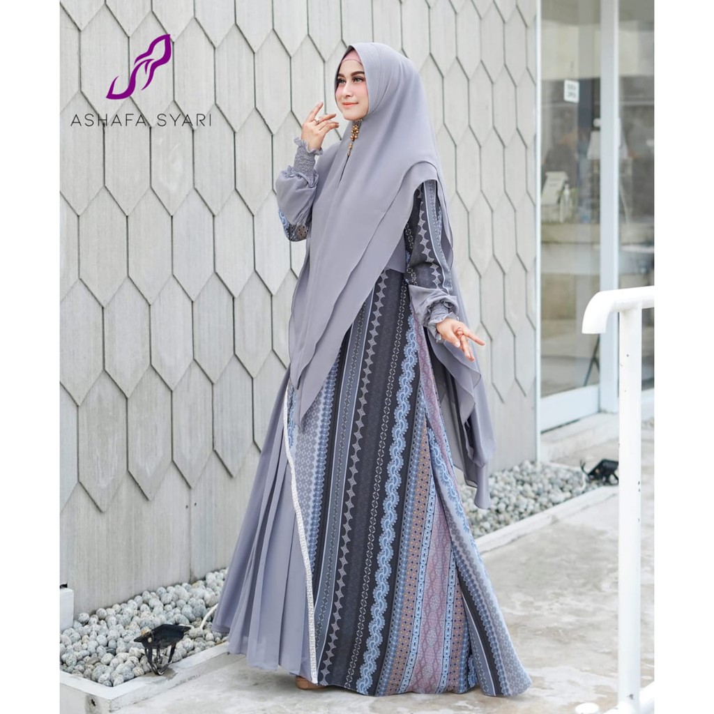 Akifah syari III by ashafa / gamis ceruty